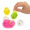Promo 🌟 2 1/4" Easter Glitter Putty-Filled Eggs - 12 Pc. 😉