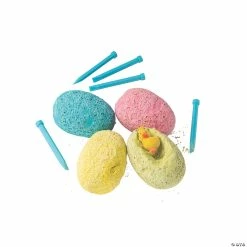 Budget 🌟 3" Pastel Easter Excavation Eggs - 12 Pc. 🎁