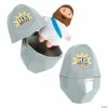 Deals 🔥 4" Religious Easter Egg Tomb with Stuffed Jesus Character - 24 Pc. ❤️