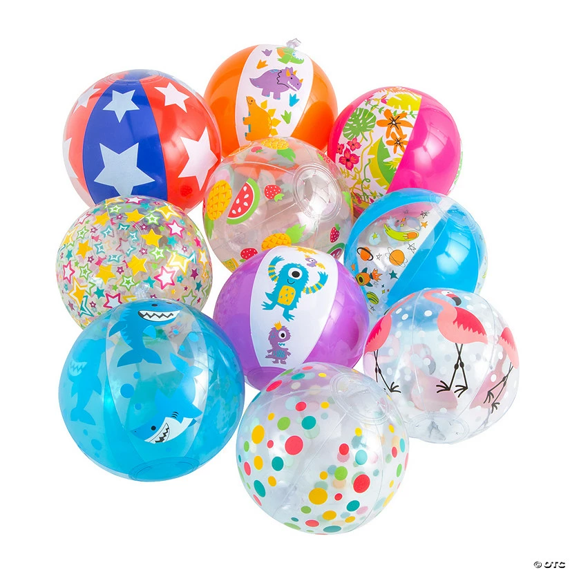 Deals โ๏ธ Bulk Inflatable 5" Mega Mini Beach Ball Assortment - 100 Pc. ๐ 3 Deals โ๏ธ Bulk Inflatable 5" Mega Mini Beach Ball Assortment - 100 Pc. ๐