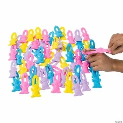 Best Sale ⭐ Bulk Stretchable Flying Easter Bunnies - 60 Pc. 😉