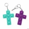 Outlet 🤩 Cross Lotsa Pops Popping Toy Keychains - 6 Pc. 👏 -Easter Toys Store cross lotsa pops popping toy keychains 6 pc 14092481