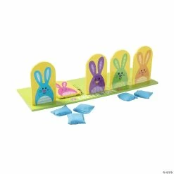 Deals 🔥 Easter Bunny Bean Bag Toss Game 🥰 -Easter Toys Store easter bunny bean bag toss game14095260 a02