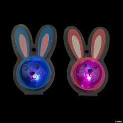 Flash Sale 😉 Easter Bunny Light-Up Bouncy Balls - 12 Pc. 🔔