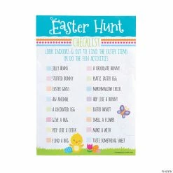 Flash Sale 😀 Easter Egg Hunt Checklists 🔔