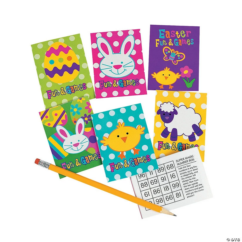 New ✨ Easter Fun & Games Books - 72 Pc. ⌛ 3 New ✨ Easter Fun & Games Books - 72 Pc. ⌛