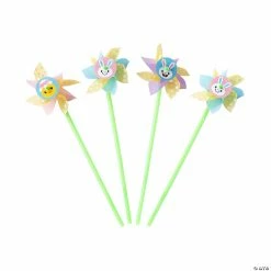 Best deal 😀 Easter Pinwheels - 36 Pc. 🤩