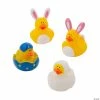 New ✔️ Easter Rubber Ducks - 12 Pc. ⌛