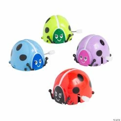 Promo 🎉 Flipping Wind-Up Ladybugs - 12 Pc. 🥰