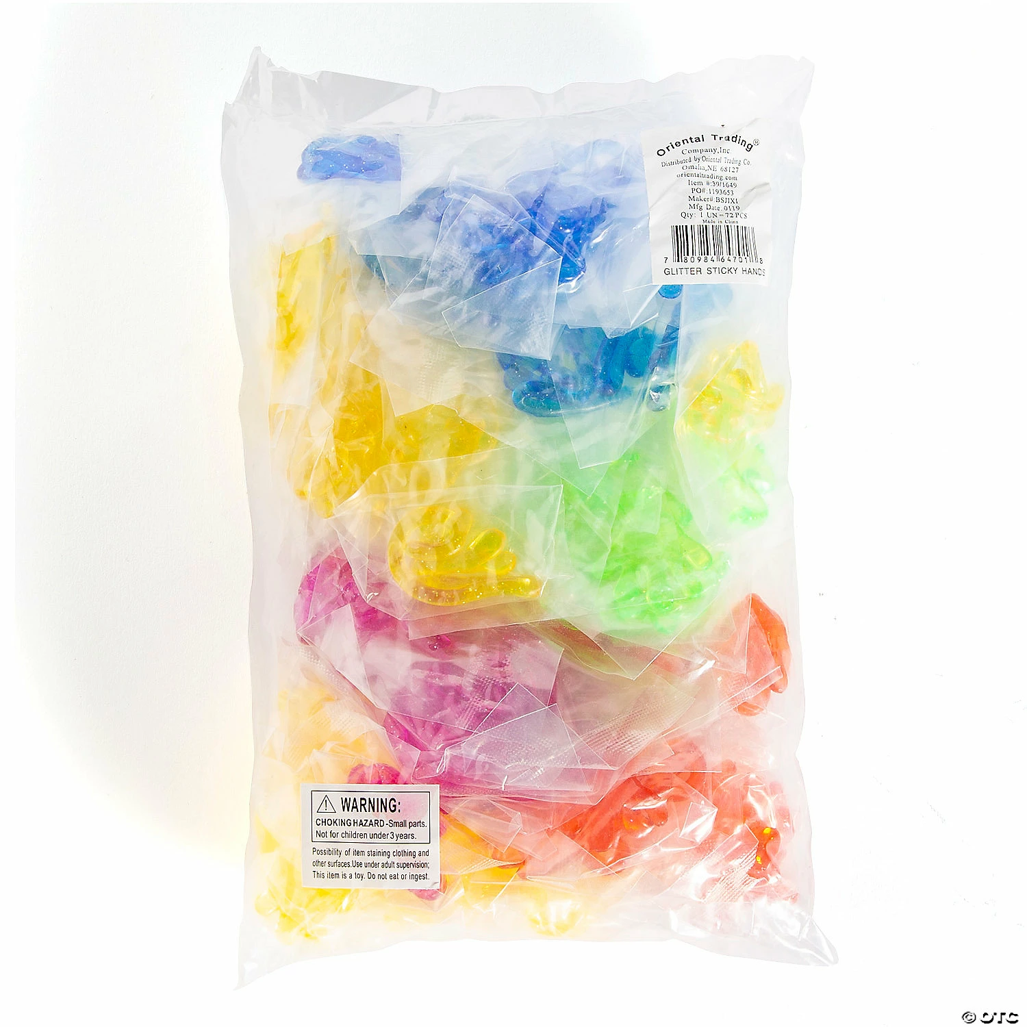 Promo 🌟 Glitter Sticky Hands - 72 Pc. ⭐ 5 Promo 🌟 Glitter Sticky Hands - 72 Pc. ⭐ - Image 3