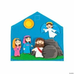 Deals ๐ He Lives Felt Play Mats - 12 Pc. ๐