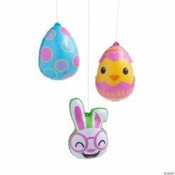 Best reviews of 🌟 Inflatable Mini Easter Characters - 12 Pc. 😍