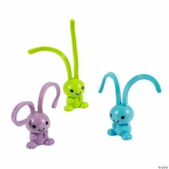 Wholesale ❤️ Long-Eared Easter Bunny Bendables – 24 Pc. ⌛
