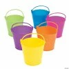 Wholesale 👍 Mini Colored Favor Pails - 12 Pc. 😀 2 Wholesale 👍 Mini Colored Favor Pails - 12 Pc. 😀 -Easter Toys Store mini colored favor pails 12 pc 12 308