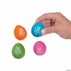 Outlet 👏 Mini Easter Egg Stress Toys - 24 Pc. 😉