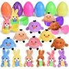 Best Pirce ⌛ PopFun-Easter Egg Prefilled With Bunny and Chick Plushies 🎉