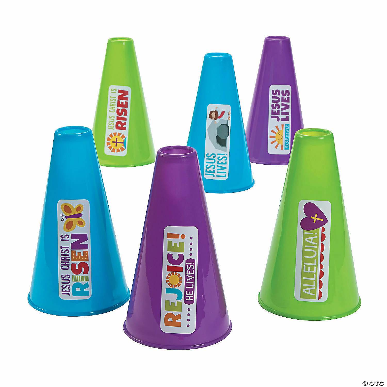 Cheap ๐ Rejoice Megaphones - 12 Pc. ๐ฅฐ 3 Cheap ๐ Rejoice Megaphones - 12 Pc. ๐ฅฐ