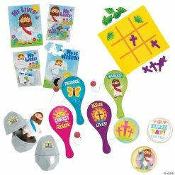New 🌟 Religious Games Easter Basket Fillers for 12 ❤️