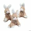 Deals 🎁 Scruffy Brown Stuffed Bunnies with Gingham Bow - 12 Pc. ⌛ -Easter Toys Store scruffy brown stuffed bunnies with gingham bow 12 pc 37 672a