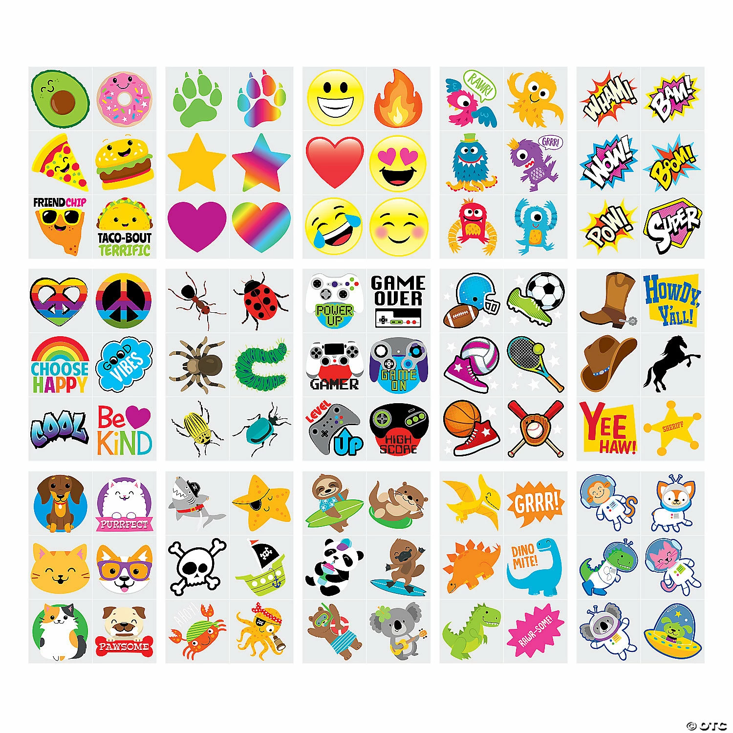 Discount 🎁 Temporary Tattoo Assortment - 720 Pc. ✨ 3 Discount 🎁 Temporary Tattoo Assortment - 720 Pc. ✨